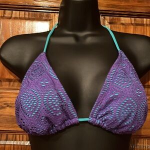 Crochet Triangle Bikini Top